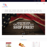 USA Foods: Free Shipping till 29 Aug for Purchases over $99