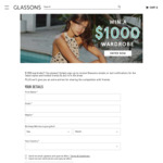 Win 1 of 2 $1,000 Gift Vouchers from Glassons