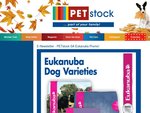 Free Eukanuba Dog Bed and Blanket with any purchase of Eukanuba Dog Food at Petstock (SA Only)