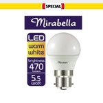 All Mirabella LED Globes 50% off @ Coles (Prices from $3.25)
