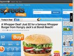 Just $2 for a Whopper from Hungry Jack's [Bondi Beach Store Only]