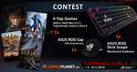 Win an ASUS ROG Strix Scope Mechanical Keyboard Worth $275 or PC Games/ROG Cap from GamesPlanet/ASUS ROG