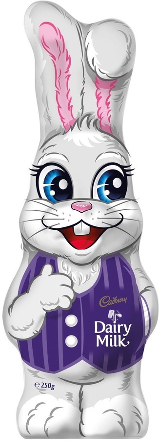 ½ Price Cadbury Dairy Milk Chocolate Icon Easter Bunny 250g - Assorted