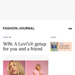 Win a Pair of 501 Jeans, Plus Your Choice of Levi’s Tee and Trucker Jacket for You and a Friend from Fashion Journal