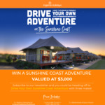 Win a Sunshine Coast Adventure Valued at $3,000 from Ingenia Communities Group (Residents Within 400km of Sunshine Coast)