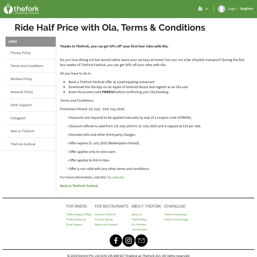 ola referral code for new user 2019