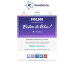 Win $10000 Worth of Resistance Cryptocurrency – 10x Winners from Resistance Blockchain Technology Limited