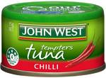  ½  Price John West Tuna Varieties 95g $1.15 @ Woolworths