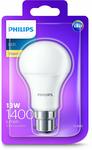 Philips LED Light Bulb (B22 13.0W) - Warm White $2.90  + Delivery ($0 with Prime/ $39 Spend) @ Amazon AU