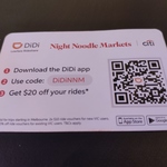 [VIC] DiDi: 2x $10 off (New Users) or 2x 20% off (Existing Users)
