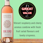 Angove Nine Vines Grenache Shiraz Rosé 2018 at $99/Dozen (Delivered) @ Skye Cellars