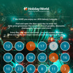 Win a 4-Night Cruise for 2 Worth $2,000 or Various Travel Prizes in Holiday World's Advent Calendar Giveaway [NSW]