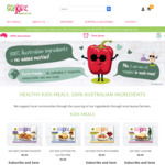 [NSW] Free Delivery of Healthy Kids Meals for $6.95 Each, Minimum $50 Order @ Go! Kidz (Sydney Metro Only)