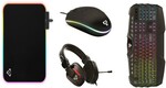 Laser Gaming Bundle (Mouse, Headset, Keyboard & Mouse Pad) $59 (Usually $89) @ BIG W