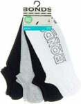 Bonds Mens Logo Light No Show Socks 16 Pack $12 + $5.95 Delivery (Free Shipping if $29+ for Bonds Members) @ Bonds