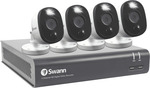 Swann 1080p 1TB HDD with 4x Thermal Sensing Weatherproof Cameras Home Security Kit $299 + Delivery (Free C&C) @ The Good Guys