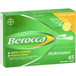 1/2 Price: Berocca Energy Vitamin Tablets 45pk $11.40 ($0.25/Tab) @ Woolworths / Berry 75pk $17.10 Sub&Save @ Amazon (Sold Out)