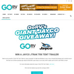 Win a Jayco JTrak Tent Trailer Worth $18,990 from Go RV