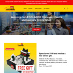 Free Exclusive LEGO Winter Set with Purchase over $100 @ LEGOLAND Discovery Centre Melbourne