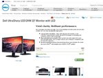Dell U2312HM 23" UltraSharp $215 Delivered - 20% off