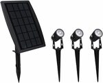 25% off 3-in-1 Solar Garden Lights Outdoor Warm White $39.45 Delivered @ Findyouled Amazon