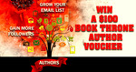 Win a $100 Book Throne Voucher (Authors Only)
