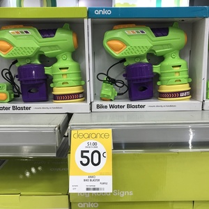 Water gun hot sale kmart