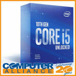Intel Core i5-10600KF CPU $311.20 Delivered @ Computer Alliance eBay