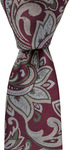 Blaq Large Paisley Silk Tie or Knitted Tie Red $10ea (RRP $39.99ea) + Free C&C in Store @ Myer
