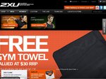 FREE Microfibre Gym Towel with Any Purchase over $150 on 2XU.com ($30 RRP)