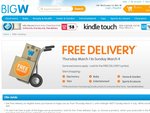 Free Delivery at BigW until Midnight Sunday
