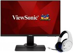 ViewSonic XG2705-2K Monitor & HyperX Cloud Stinger Core Wireless Headset Combo $399 + Delivery ($0 to Metro Areas) @ Centre Com