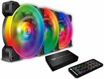 [Afterpay] Cougar Vortex RGB SPB 120 PWM Case Fan - 3 Pack with Controller $57.50 + Delivery ($0 C&C) @ Mwave