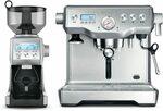 Breville The Dynamic Duo Espresso Machine with Grinder, Brushed Stainless Steel BEP920BSS $999 Delivered @ Amazon AU