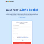 Wave Users Get 1 Year Free Use of Zoho Books (Accounting Software) @ Zoho