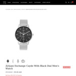 50% off: Armani Exchange Cayde with Black Dial Men's Watch $151.20 Shipped @ Arktastic