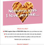 Free Regular Chips or PERi-PERi Chips w/ Any Main Purchased @ Nando's (PERi Perks Members Only)