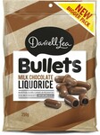 ½ Price Darrell Lea Assorted $2.40 C&C/ in-Store (e.g. Milk or Dark Choc Coated Liquorice Bullets 250g) @ Big W