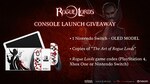 Win a Nintendo Switch (OLED Model) and Rogue Lords Prize Pack or 1 of 9 Rogue Lords Prize Pack from Nacon