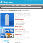 Squatty Potty Fold N Stow Foot Stool $39.95 + Shipping (20% off) @ Squatty Potty Australia