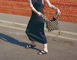 Win 1 of 4 Liburan Checkered Tote Bag in Brown/Oat Worth $80 from Frankie Magazine