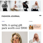 Win a Spring Gift Pack Worth over $900 from Fashion Journal