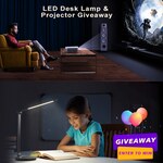 Win a LED Desk Lamp & Projector Prize Pack Worth $600 from VANSUNY