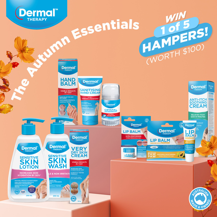 Win 1 Of 3 Dermal Therapy Prize Packs Worth $100 From Dermal Therapy ...