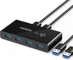 [Prime] UGREEN USB 3.0 Sharing Switch $33.74 Delivered (30% off) @ UGREEN Amazon AU