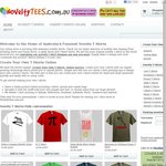 10% off Custom T-Shirts, $8 Delivery or Free Pickup Brisbane