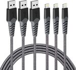 3-Pack iPhone Charger Cables MFi Certified Lightning Cable 1m $8.60 + Delivery ($0 with Prime/ $39 Spend) @ AHGEIIY-Au Amazon AU