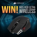 Win a Corsair M65 RGB Ultra Wireless Tunable FPS Gaming Mouse Worth $229 from PC Case Gear