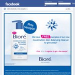 Biore Combination Skin Balancing Cleanser - Facebook - FREE!