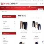 25% off All FXD Workwear, Pants, Boots, Socks, Hoodies + $11 Delivery ($0 C&C/ $275+ Order) @ at-Call Safety (Account Required)